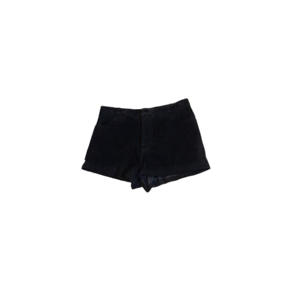 Forever 21 Black Suede Shorts - Women’s Size Small - Picture 1 of 10